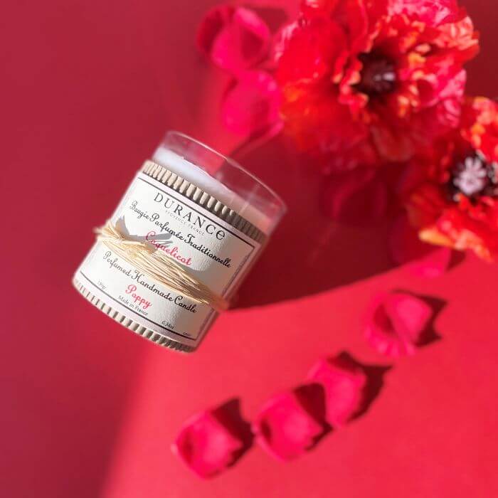 Bougie Parfumée Coquelicot