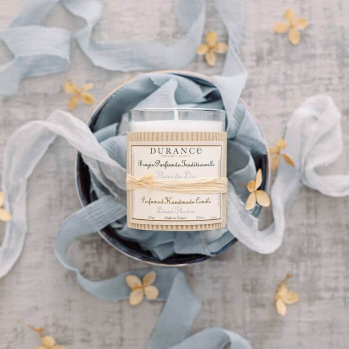 Bougie Parfumée Fleur de Lin